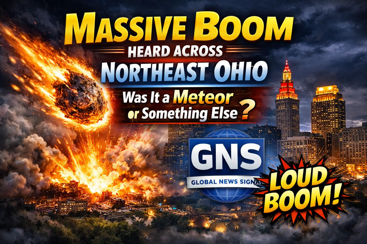 Massive Boom Heard Across Northeast Ohio — Was It a Meteor or Something Else?