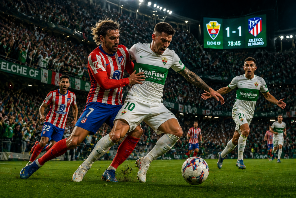 Elche CF vs Atlético Madrid